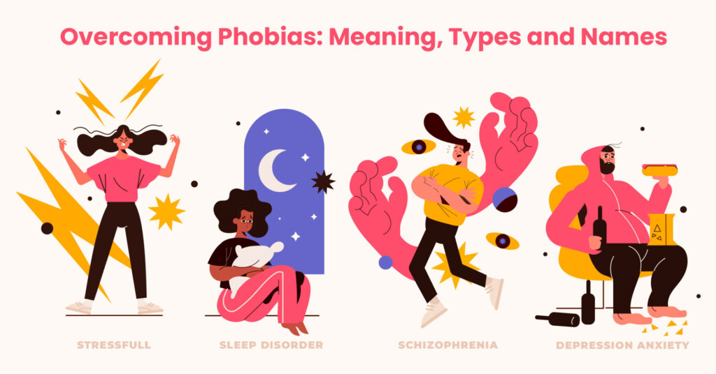 Overcoming Phobias: Meaning, Types and Names